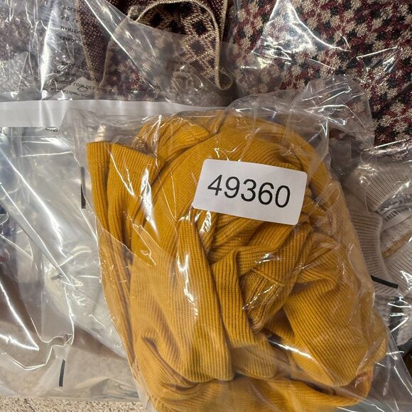 Rafaella Sweater Pullover Women L Large Orange Knit Long Sleeve Round Neck - Picture 7 of 7